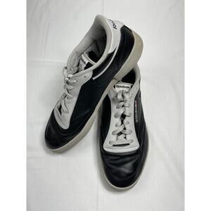 Reebok Classics Men’s Size 15 Black Gray Leather Walking Shoes